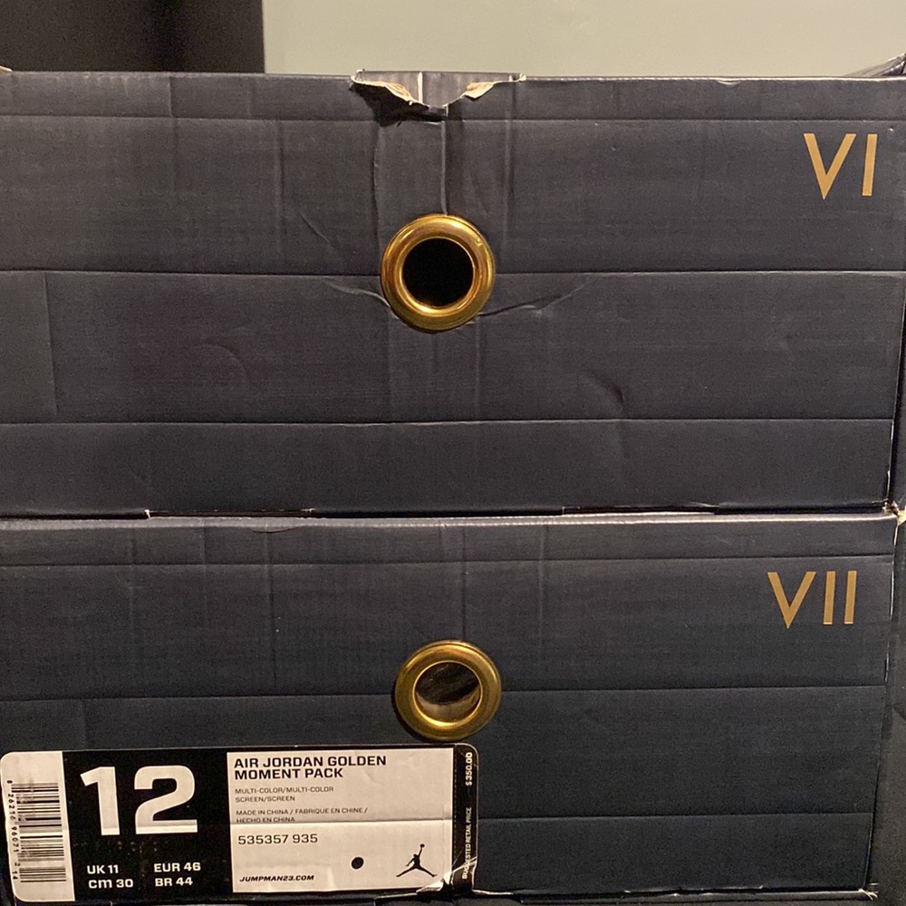 Jordan 7 Golden Moments “GMP” - Picture 8 of 12